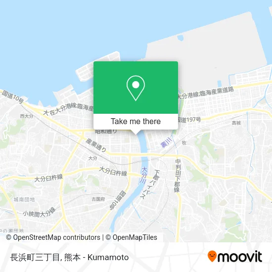 長浜町三丁目 map