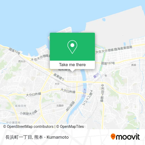 長浜町一丁目 map