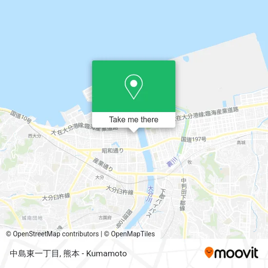 中島東一丁目 map