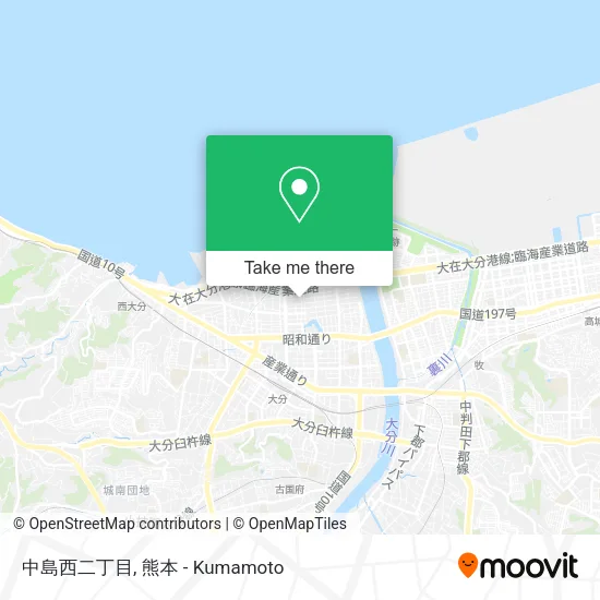 中島西二丁目 map