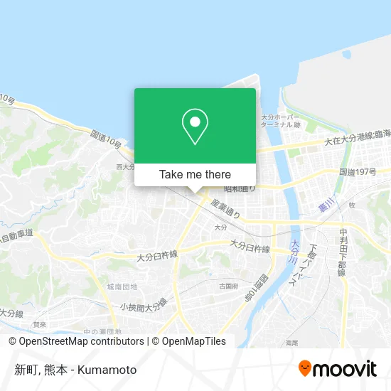 新町 map