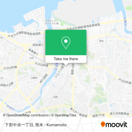 下郡中央一丁目 map