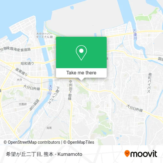 希望が丘二丁目 map