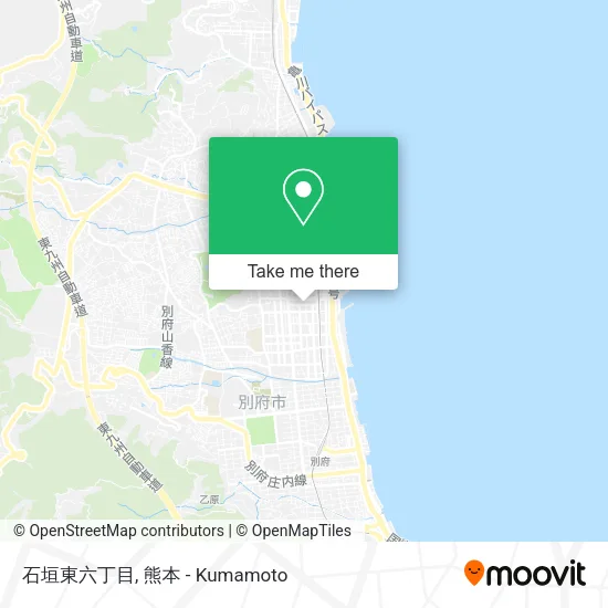 石垣東六丁目 map