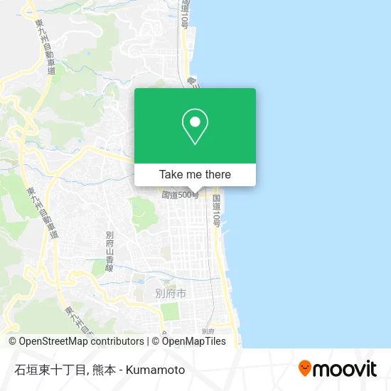 石垣東十丁目 map