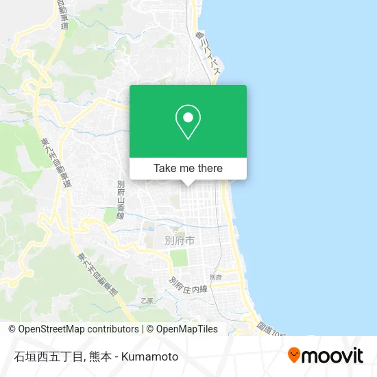 石垣西五丁目 map