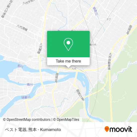 ベスト電器 map