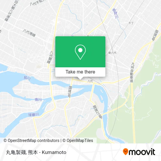 丸亀製麺 map
