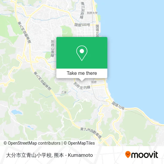 大分市立青山小学校 map