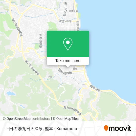 上田の湯九日天温泉 map