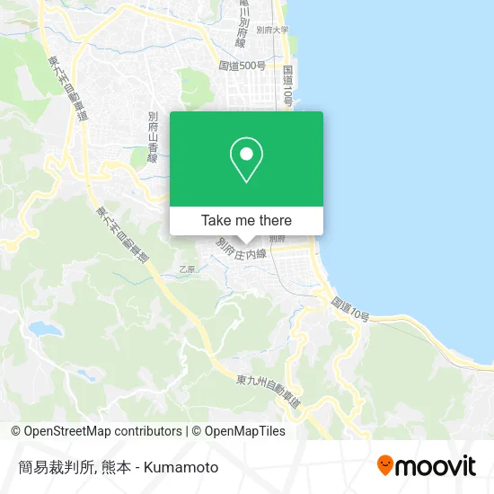 簡易裁判所 map