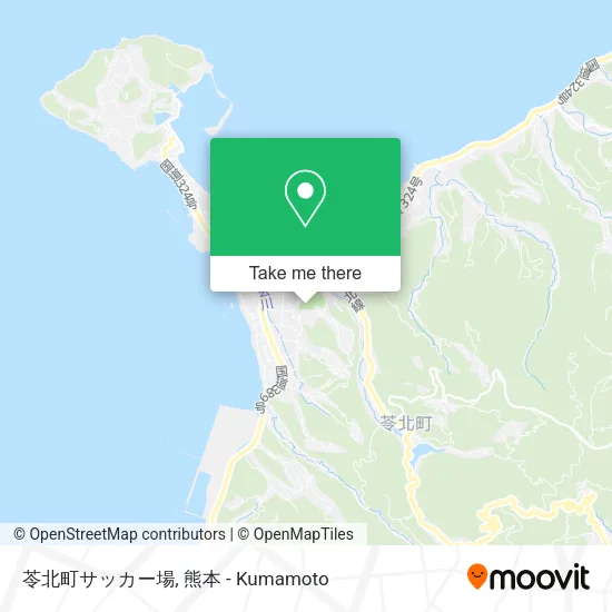 苓北町サッカー場 map