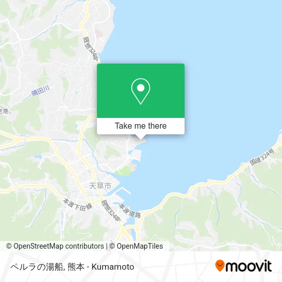 ペルラの湯船 map