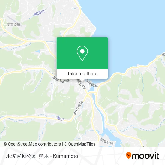 本渡運動公園 map