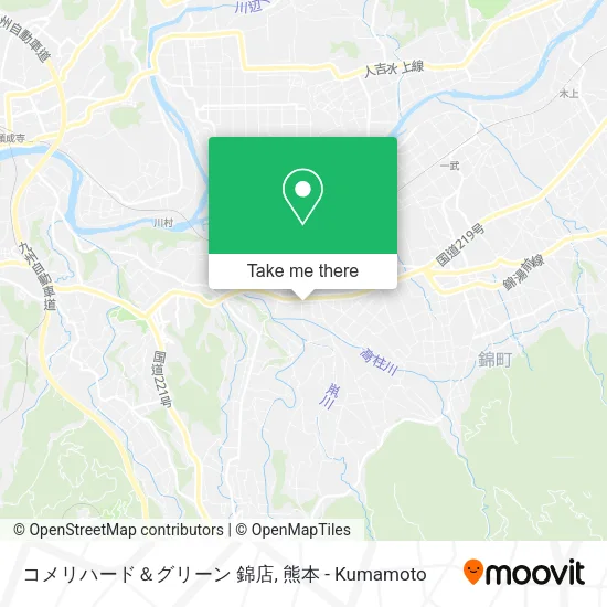 コメリハード＆グリーン 錦店 map