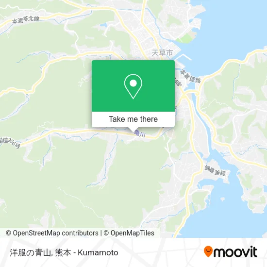 洋服の青山 map