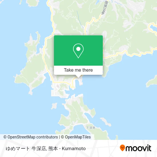 ゆめマート 牛深店 map
