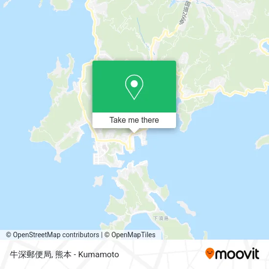 牛深郵便局 map