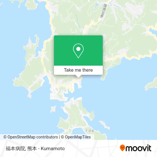 福本病院 map