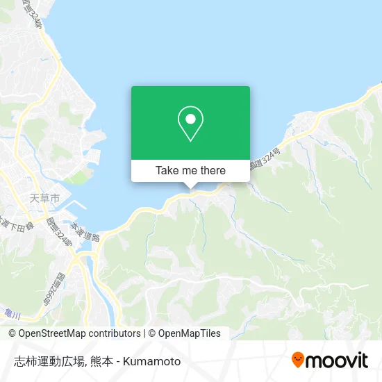 志柿運動広場 map