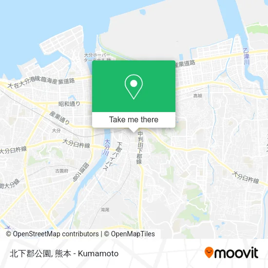 北下郡公園 map