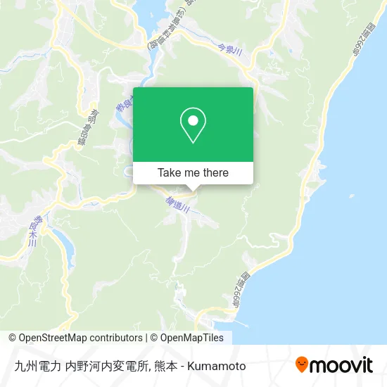 九州電力 内野河内変電所 map