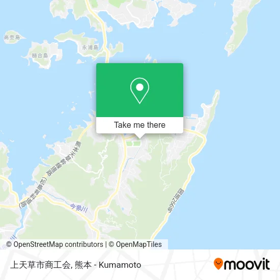 上天草市商工会 map