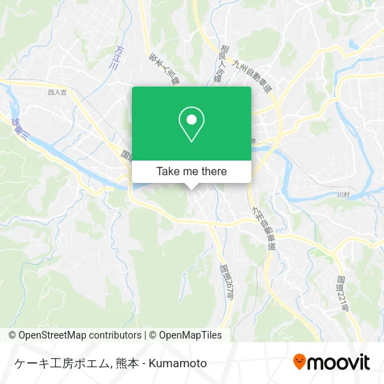 ケーキ工房ポエム map