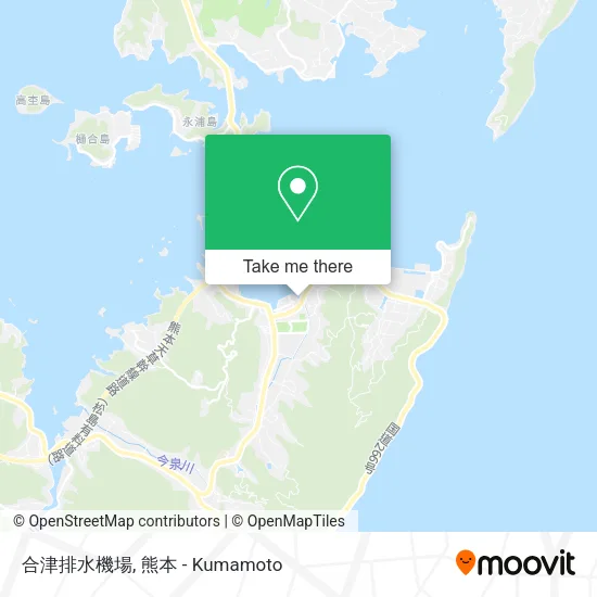 合津排水機場 map