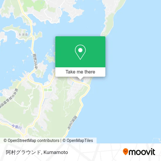 阿村グラウンド map