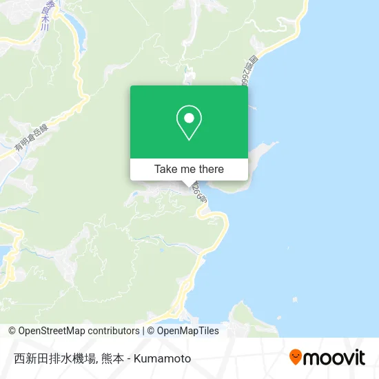 西新田排水機場 map