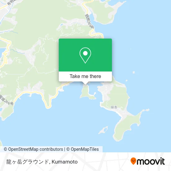 Ryugadake Ground map