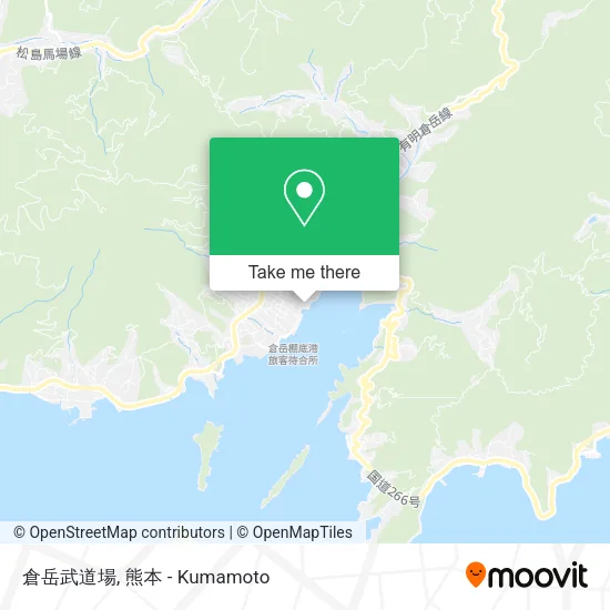 倉岳武道場 map