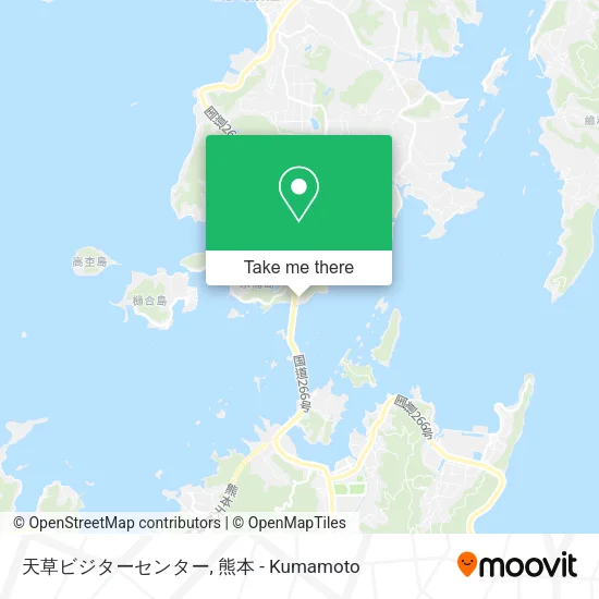 天草ビジターセンター map