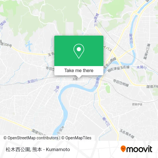 松木西公園 map