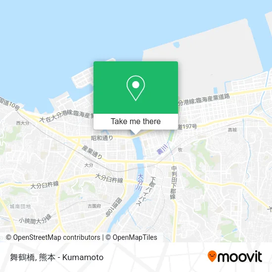 舞鶴橋 map