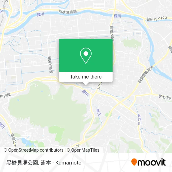 黒橋貝塚公園 map