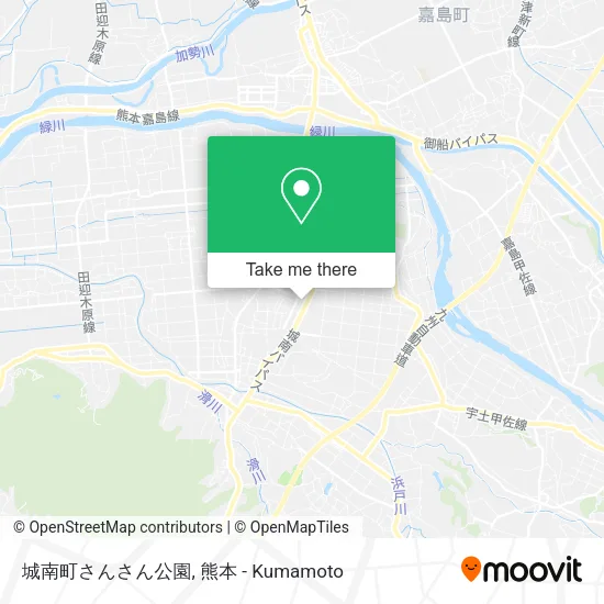 城南町さんさん公園 map