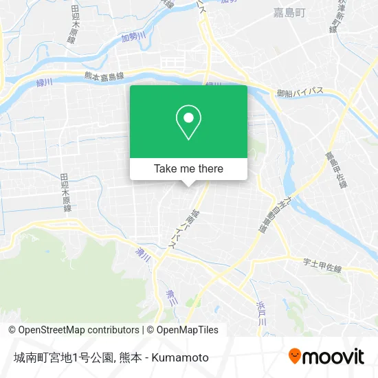 城南町宮地1号公園 map