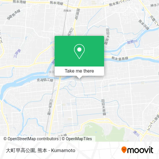 大町早高公園 map