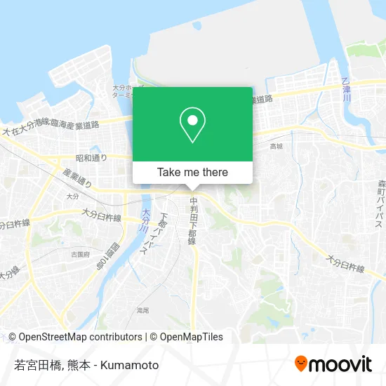 若宮田橋 map