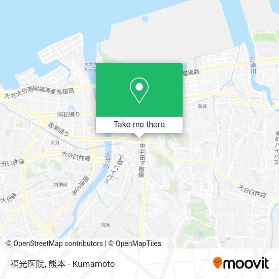 福光医院 map