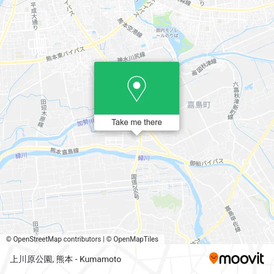 上川原公園 map
