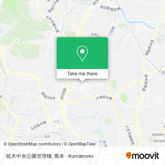 植木中央公園管理棟 map