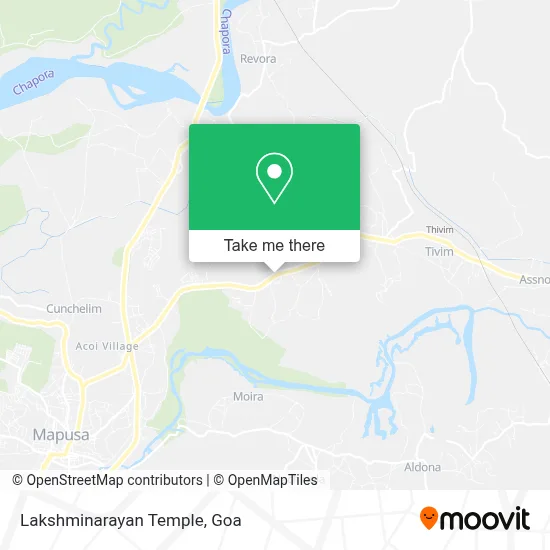Lakshminarayan Temple map