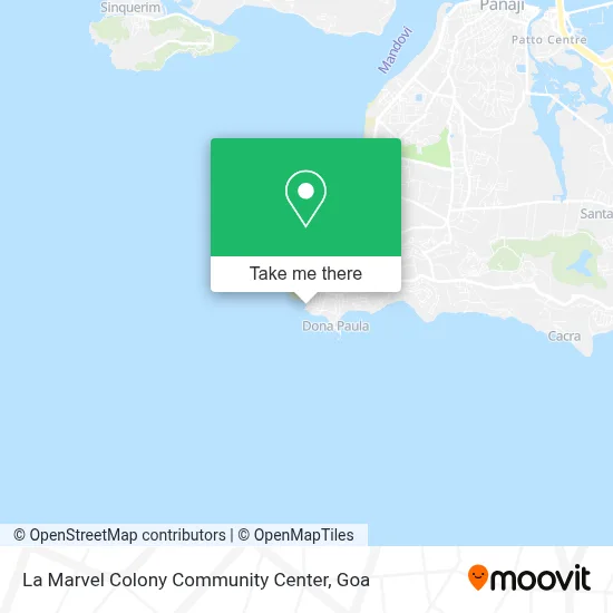 La Marvel Colony Community Center map