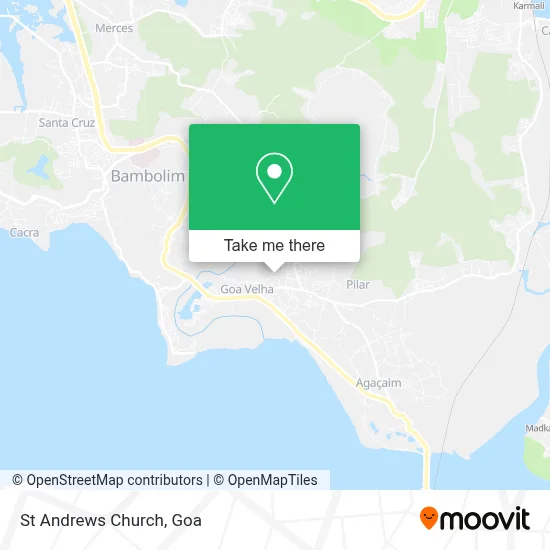 St Andrews Church map