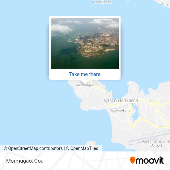 Mormugao map