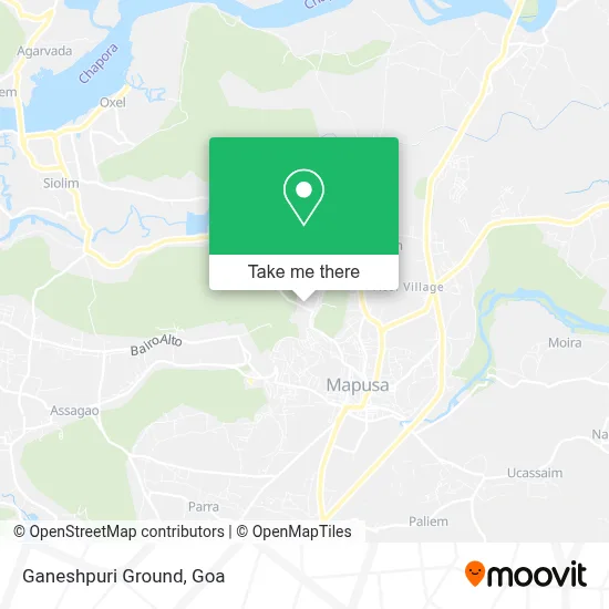 Ganeshpuri Ground map