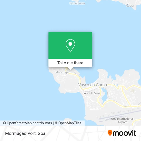 Mormugão Port map